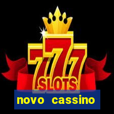 novo cassino pagando no cadastro